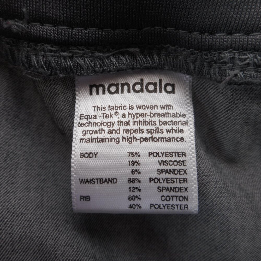 Mandala Women’s Jogger Scrubs - Mauve and Heather Gray - Picture 6 of 13